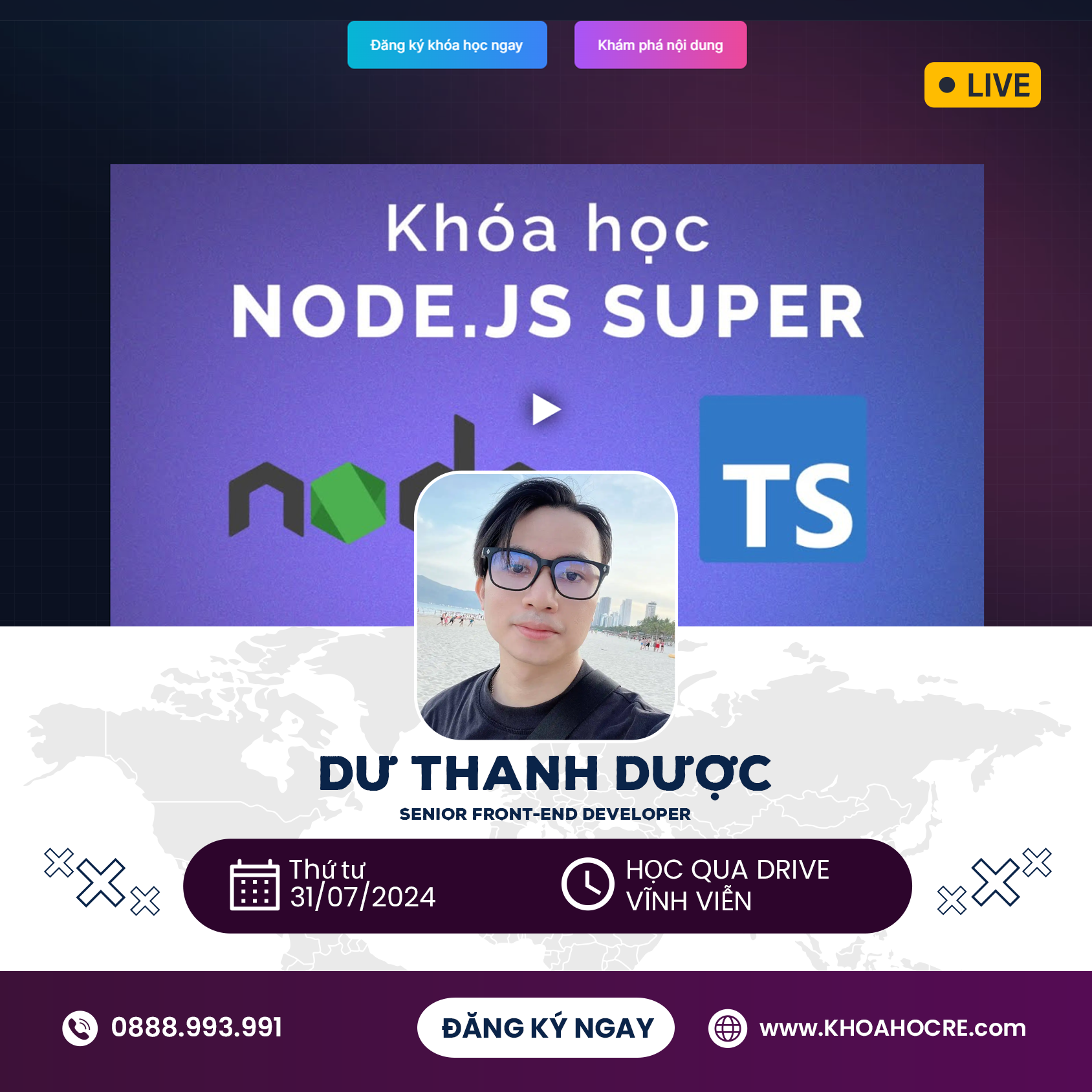 Khóa Học NodeJs Super Dư Thanh Được