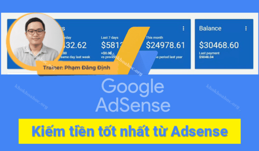 Kiếm Tiền Từ Adsense Phạm Đăng Định